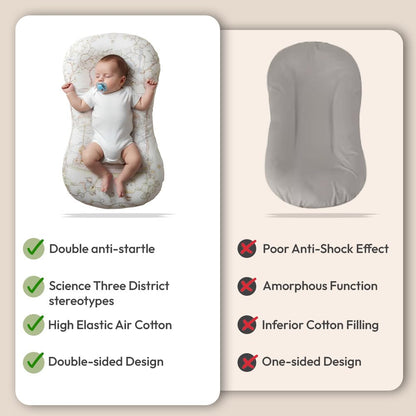 StarAndDaisy Baby Feeding Pillow for Breastfeeding/new Born Baby Breast Feeding Pillow for Mothers | Soft & Breathable Baby Feeding Support Pillow for Breastfeeding -Grey