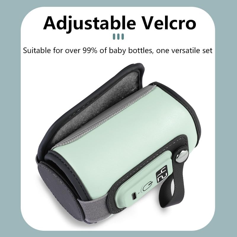 StarAndDaisy Baby Electric Bottle Warmer with Constant Temperature Technology/Portable Insulated USB Baby Milk Bottle Warmer-Blue