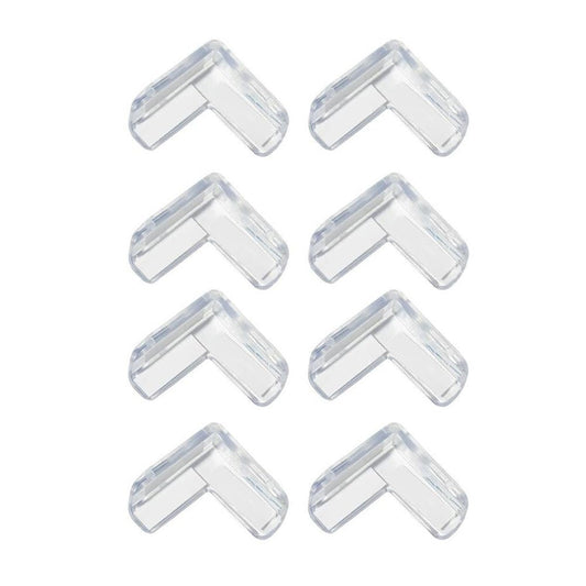 StarAndDaisy Baby Proofing Edge & Corner Guards Pack of 8, L Shape Silicone Corner Protectors for Infants, Toddlers & Kids Safety on Tables & Furniture