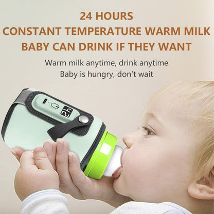 StarAndDaisy Baby Electric Bottle Warmer with Constant Temperature Technology/Portable Insulated USB Baby Milk Bottle Warmer-Blue