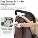 StarAndDaisy Baby Strollers / Pram for 0-3 Year Boys & Girls with Foldable Design, Food Tray, 4 Wheel Suspension, Easy to Convertible& Adjustable Seat, 5 Point Safety Belt, Light Weight & Convenient-Beige