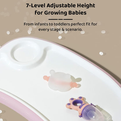 StarAndDaisy Galaxy Star High Chair for Baby 6 Months to 5 Years / 6 in 1 Baby Feeding Chair with 7 Level Height Adjustment / 3 Mode Seat Adjustment/Baby High Chair with One Click Fold
