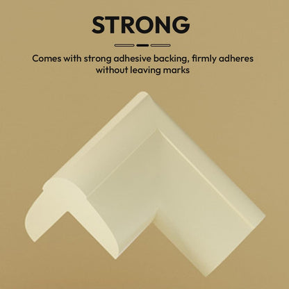 StarAndDaisy Baby Proofing Corner Guards - Pack of 10 / Pre-Taped Edge Guards for Baby Safety/Cushion Edge Protectors for Sharp Edges & Furniture Corners
