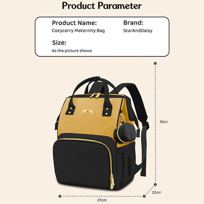 StarAndDaisy Baby Bag for Mothers Travel/Maternity Bag with 16 Multi-Purpose Pockets with Quick Access Diaper & Mobile Pocket/Diaper Bag for Baby
