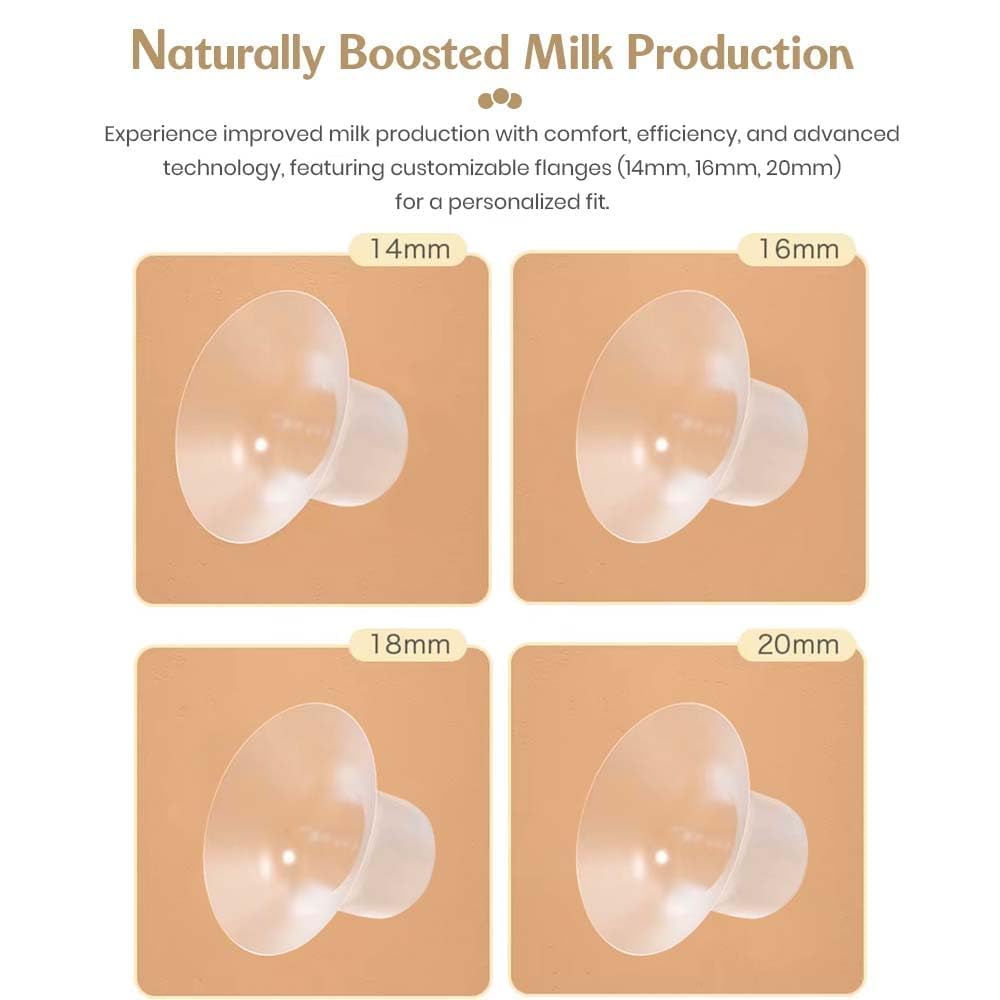 StarAndDaisy Breast Feeding Pump/Baby Breast Pump Electric with 1500 MAH Rechargeable Battery/Portable Milk Pump with Touch Screen LED Display 9 speeds & 4 modes