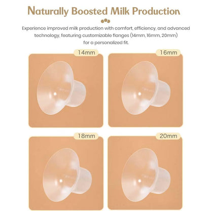 StarAndDaisy Breast Feeding Pump/Baby Breast Pump Electric with 1500 MAH Rechargeable Battery/Portable Milk Pump with Touch Screen LED Display 9 speeds & 4 modes