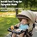StarAndDaisy Baby Strollers / Pram for 0-3 Year Boys & Girls with Foldable Design, Food Tray, 4 Wheel Suspension, Easy to Convertible& Adjustable Seat, 5 Point Safety Belt, Light Weight & Convenient-Beige