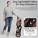 StarAndDaisy Baby Strollers / Pram for 0-3 Year Boys & Girls with Foldable Design, Food Tray, 4 Wheel Suspension, Easy to Convertible& Adjustable Seat, 5 Point Safety Belt, Light Weight & Convenient-Beige