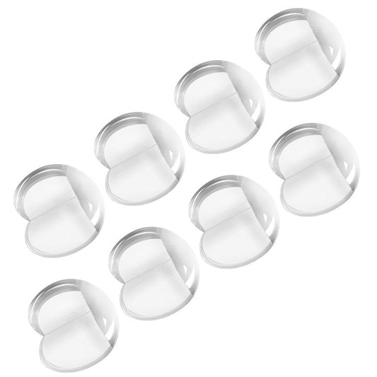 StarAndDaisy Baby Proofing Corner Guards Pack of 8 / Round Silicone Edge Protector for Sharp Table Corners & Furniture Safety