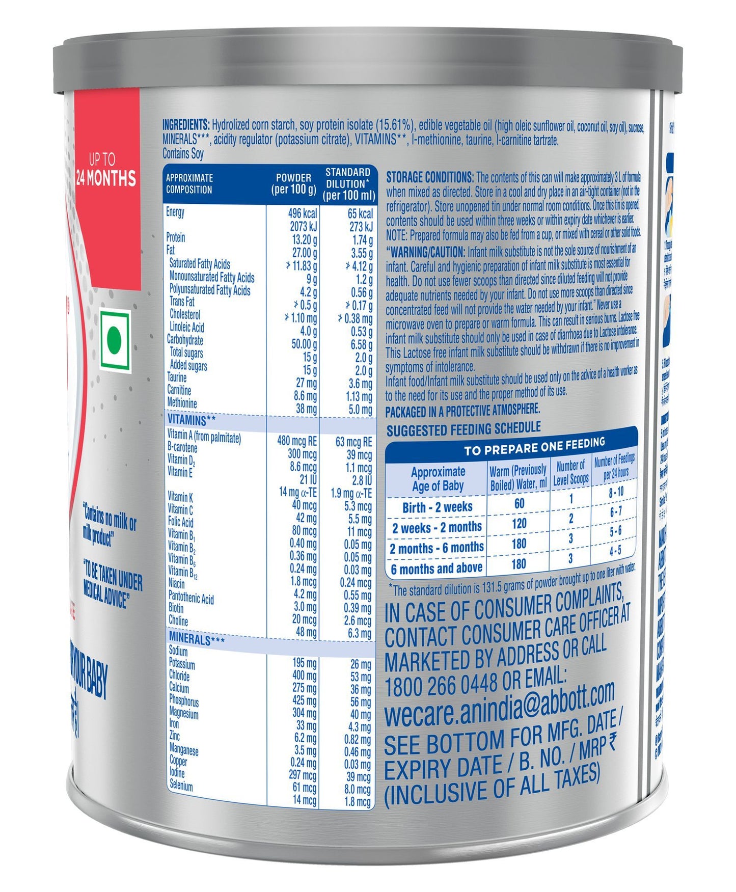 Similac Isomil Soy Infant Formula (400 gram)