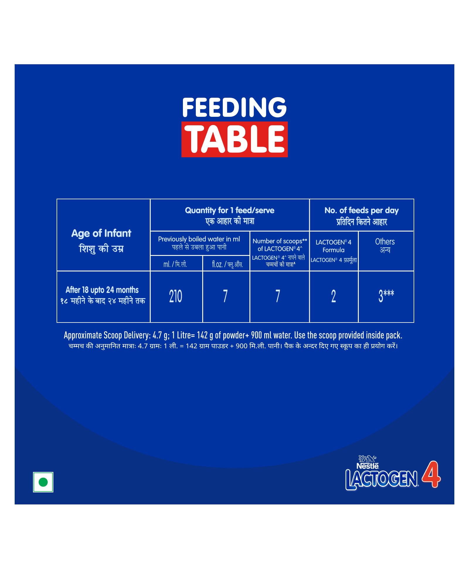 Nestle Lactogen Stage 4 Powder Refill (400 gram)