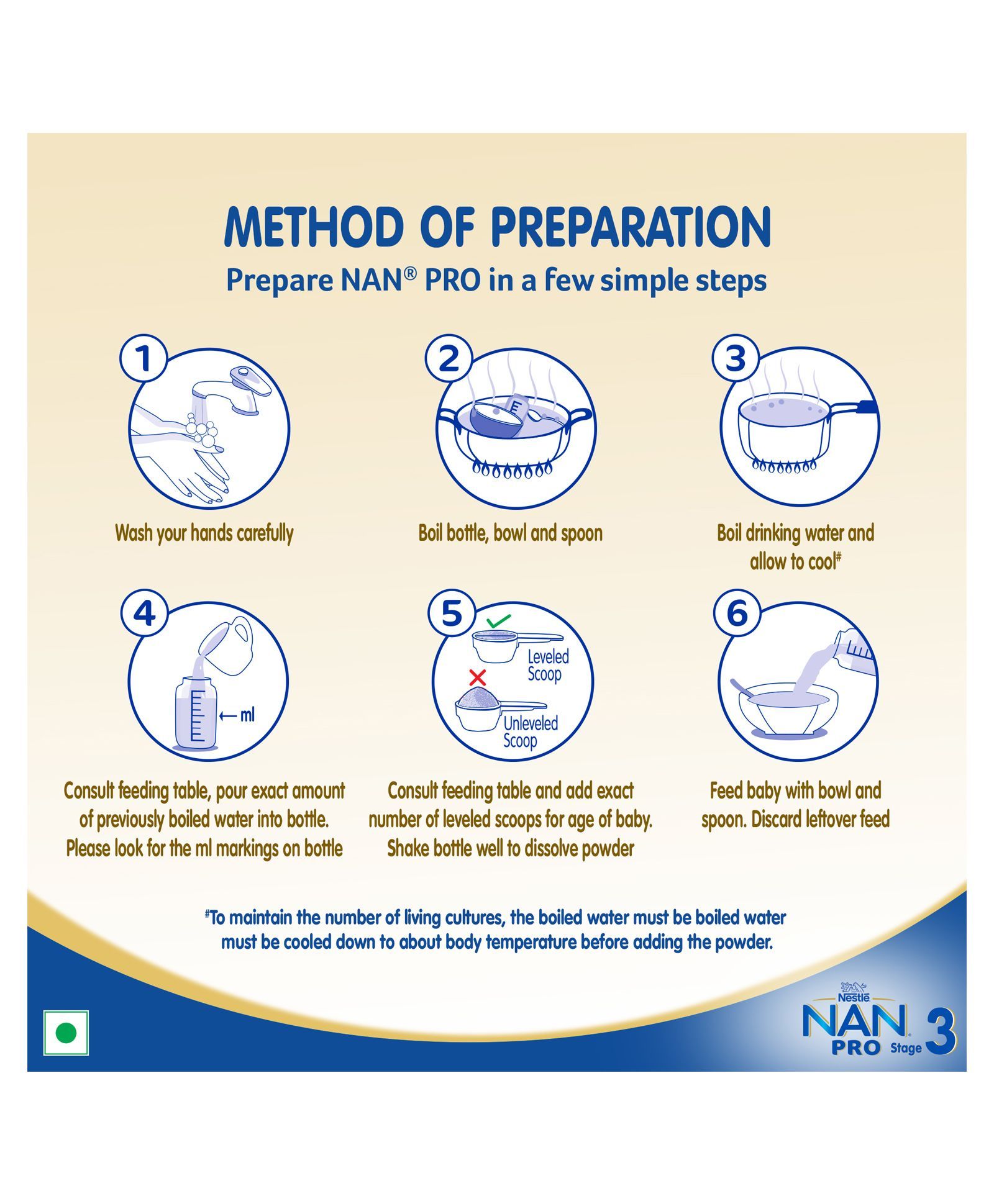 Nestle Nan Pro 3 Follow-Up Formula (400gm)