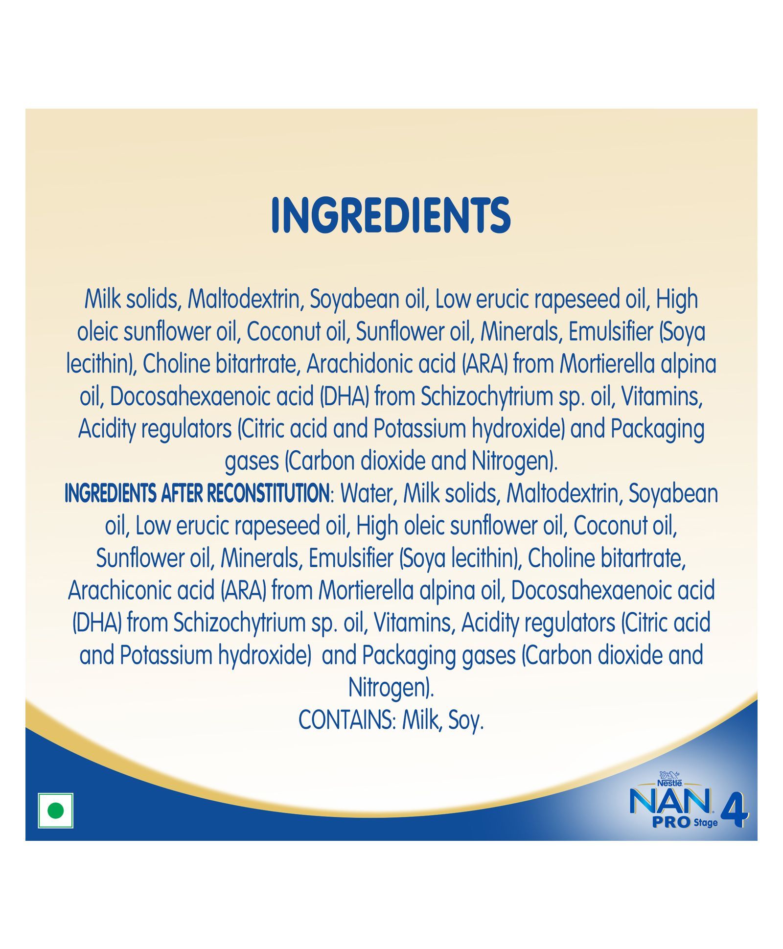 Nestle Nan Pro 4 Follow-Up Formula (400 gram)