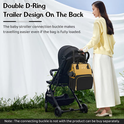 StarAndDaisy Baby Bag for Mothers Travel/Maternity Bag with 16 Multi-Purpose Pockets with Quick Access Diaper & Mobile Pocket/Diaper Bag for Baby