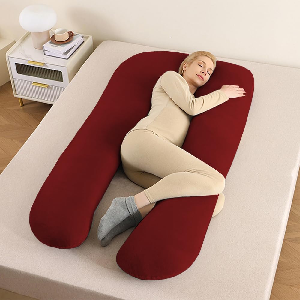 StarAndDaisy Pregnancy Pillow for Women/U Shape Body Pillow with 360° Full Body Support, Ergonomic & Comfortable Maternity Pillow for Pregnancy Sleeping