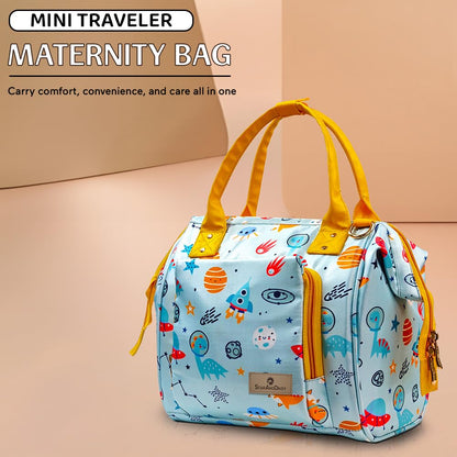 StarAndDaisy Diaper Bag/Diaper Bags for Mom with Light Weight and Potable Design/Multi Compartments, Waterproof Baby Bag with Ultra Soft Fabric.