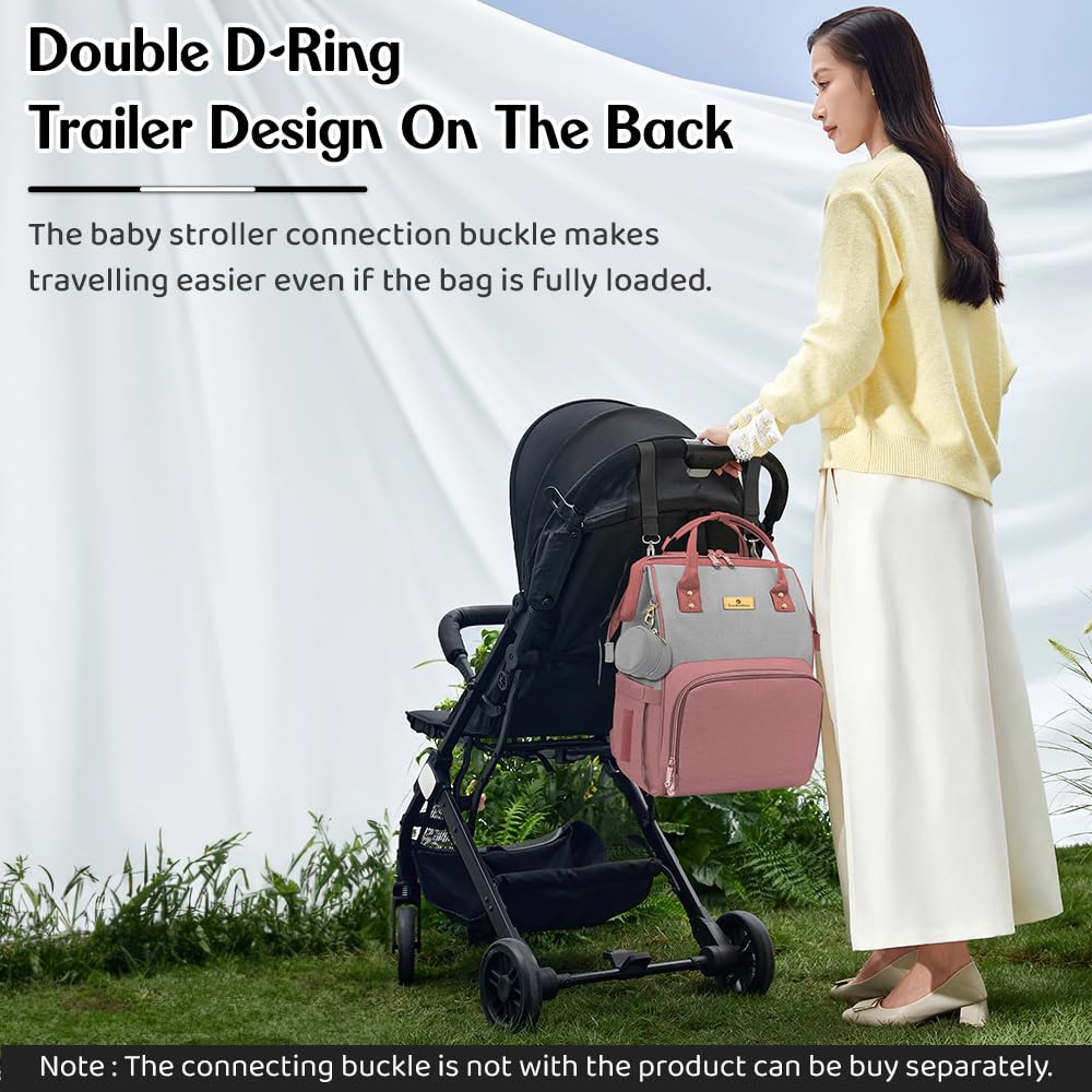 StarAndDaisy Baby Bag for Mothers Travel/Maternity Bag with 16 Multi-Purpose Pockets with Quick Access Diaper & Mobile Pocket/Diaper Bag for Baby