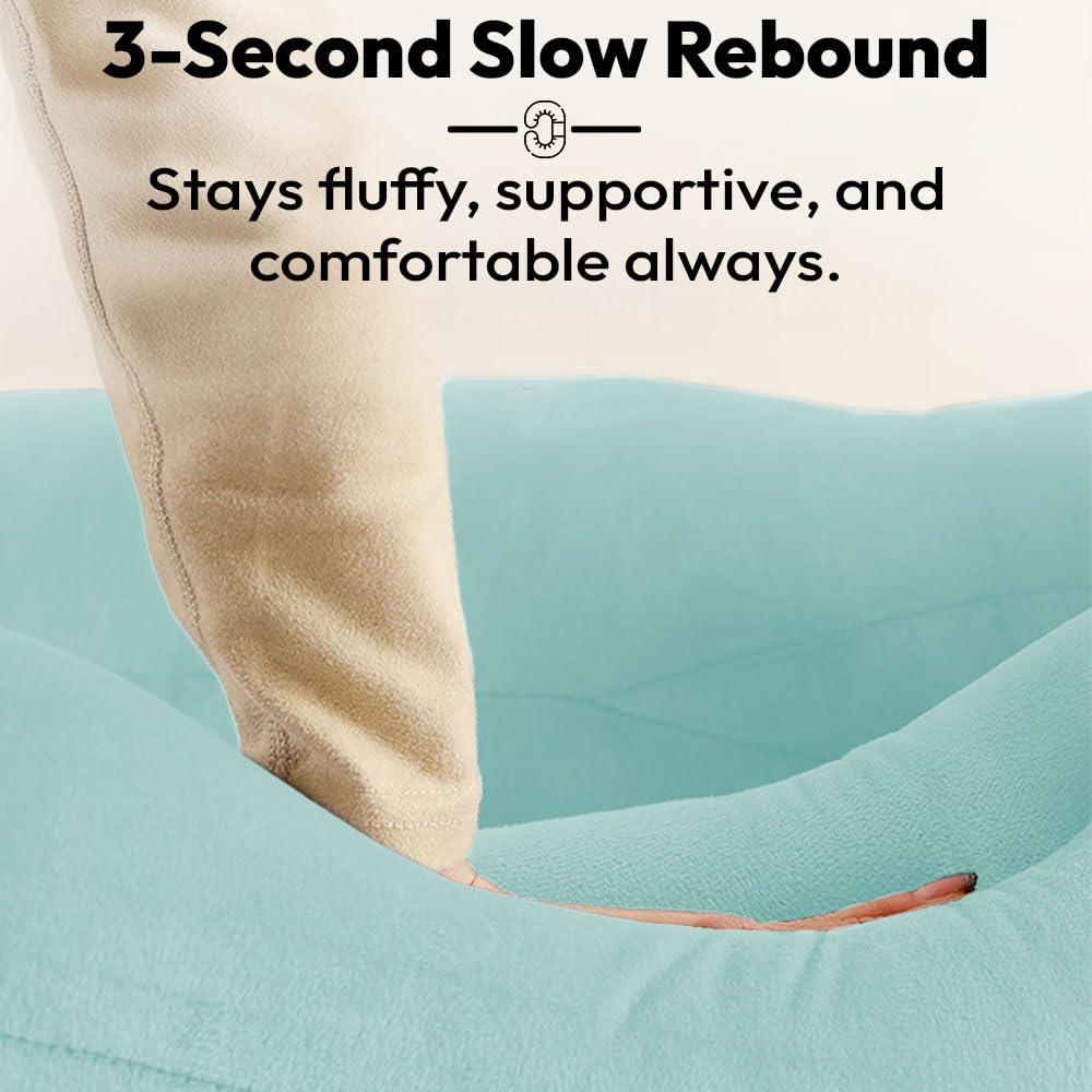 StarAndDaisy Pregnancy Pillow for Women/U Shape Body Pillow with 360° Full Body Support, Ergonomic & Comfortable Maternity Pillow for Pregnancy Sleeping