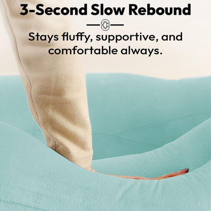 StarAndDaisy Pregnancy Pillow for Women/U Shape Body Pillow with 360° Full Body Support, Ergonomic & Comfortable Maternity Pillow for Pregnancy Sleeping