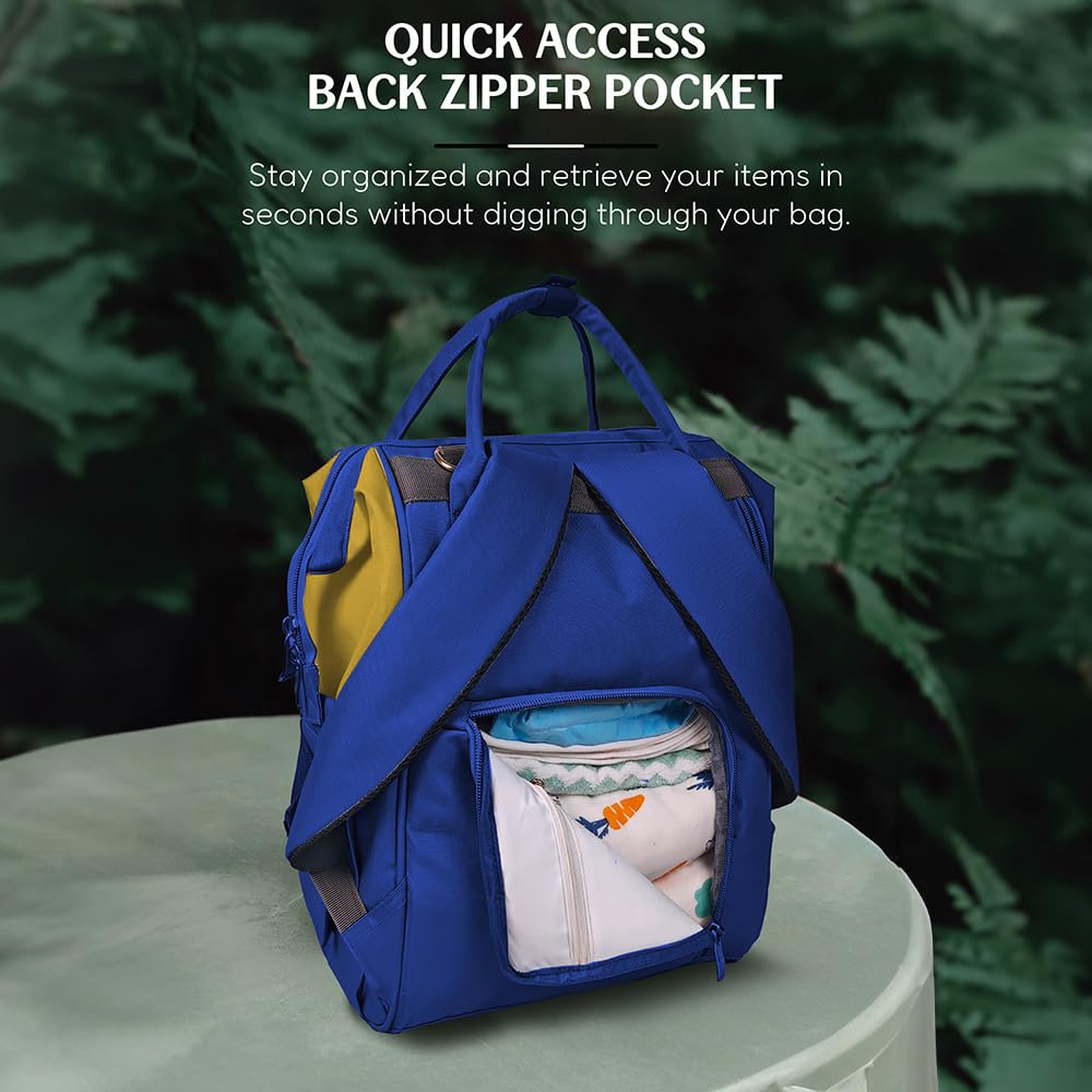 StarAndDaisy Baby Bag for Mothers Travel/Maternity Bag with 16 Multi-Purpose Pockets with Quick Access Diaper & Mobile Pocket/Diaper Bag for Baby