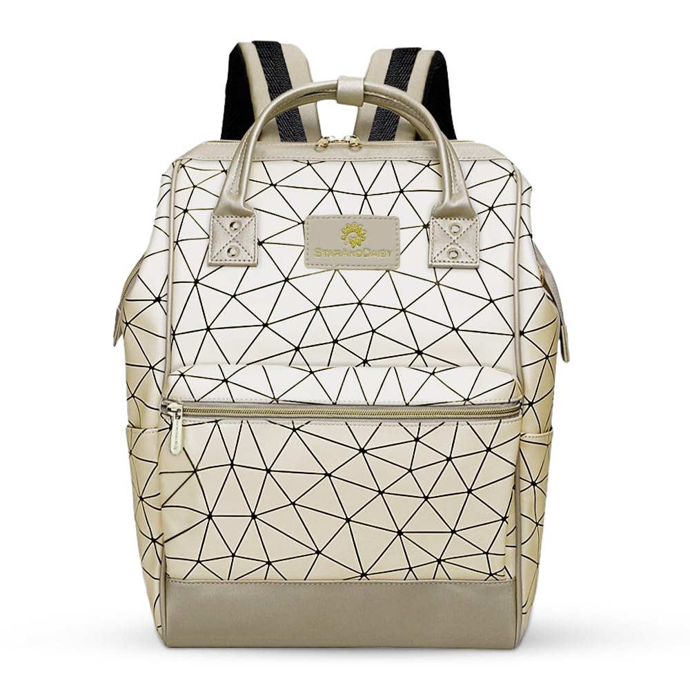 StarAndDaisy Diaper Bag/Backpacks for Mother- Maternity Bags for Baby with Multi Compartments, Stylish, Waterproof & Travel Friendly, Lightweight.(Beige)