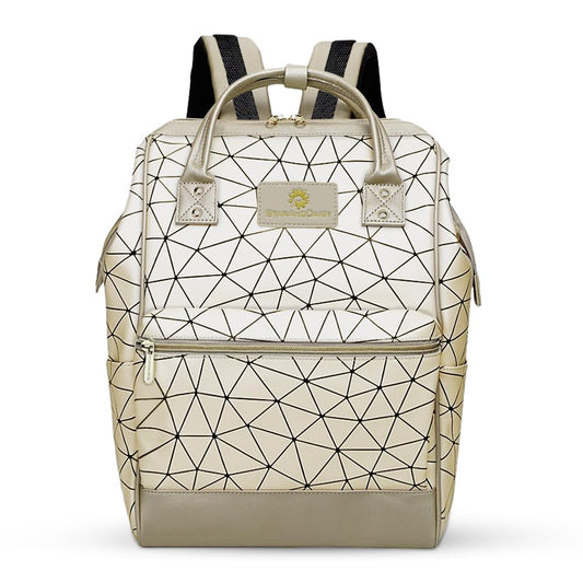 StarAndDaisy Diaper Bag/Backpacks for Mother- Maternity Bags for Baby with Multi Compartments, Stylish, Waterproof & Travel Friendly, Lightweight.(Beige)