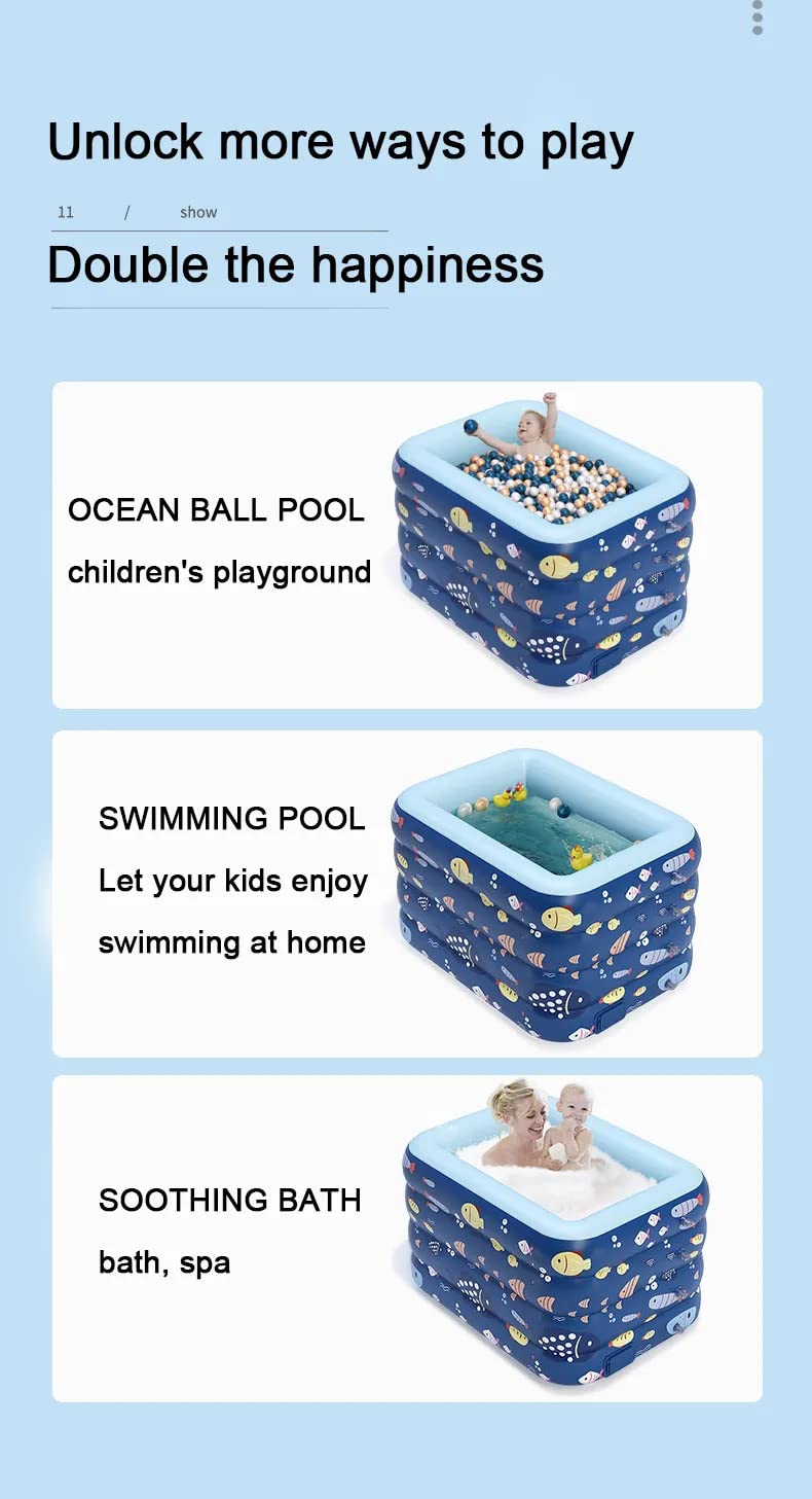 StarAndDaisy Smart Inflatable Pool for Kids/Adults/Family Pool (1.8M Auto Pool)