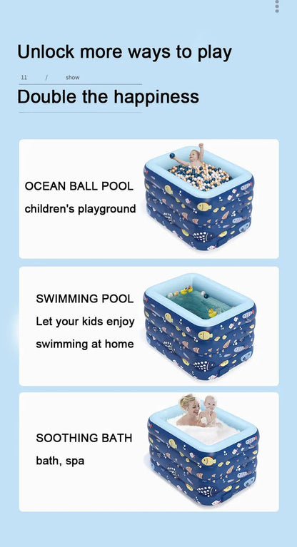 StarAndDaisy Smart Inflatable Pool for Kids/Adults/Family Pool (1.8M Auto Pool)
