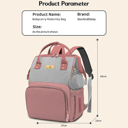 StarAndDaisy Baby Bag for Mothers Travel/Maternity Bag with 16 Multi-Purpose Pockets with Quick Access Diaper & Mobile Pocket/Diaper Bag for Baby