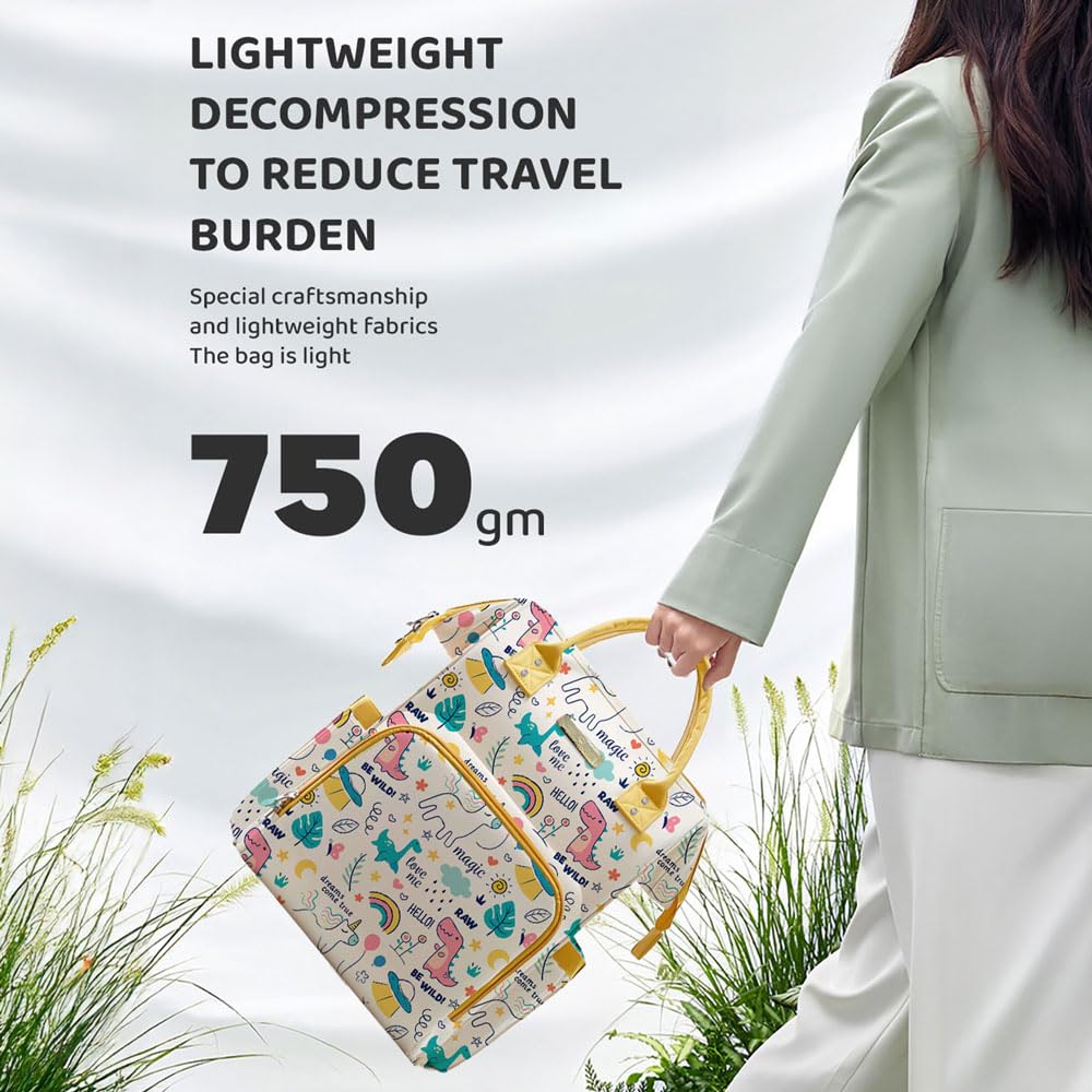 StarAndDaisy Diaper Bag/Diaper Bag for Mothers for Travel, 28L Waterproof Baby Bag for Mother Travel with 15 Multipurpose Pockets