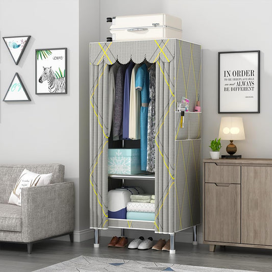 StarAndDaisy Collapsible Wardrobe for Clothes/Storage Organizer Wardrobe for Multipurpose, Cloth, Shoes, Books Organizer