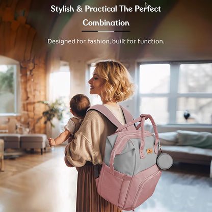 StarAndDaisy Baby Bag for Mothers Travel/Maternity Bag with 16 Multi-Purpose Pockets with Quick Access Diaper & Mobile Pocket/Diaper Bag for Baby