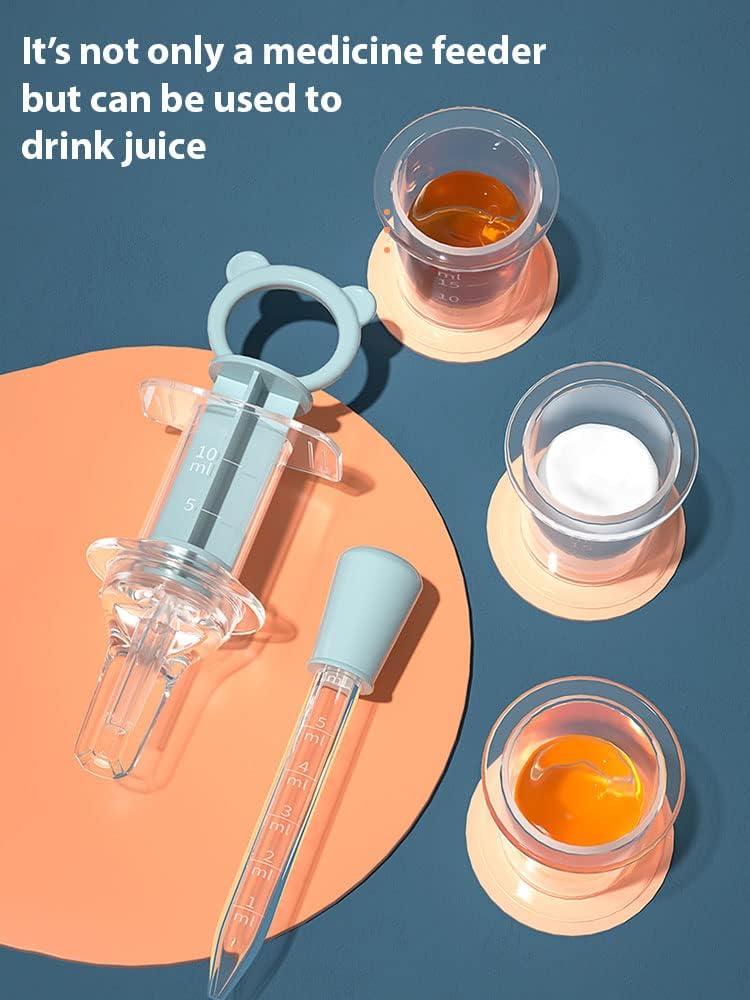 StarAndDaisy 3 in 1 US Pediatricians Tested Paci-Oral Liquid Feeder Dispenser| Pacifier Integrated Medical Dispenser with Cleaning Brush.