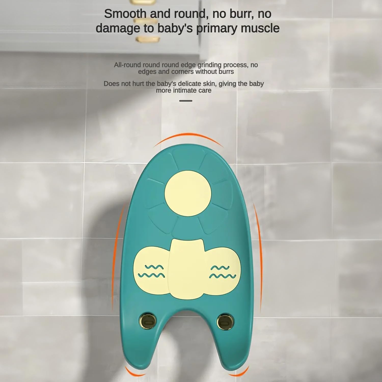 StarAndDaisy Baby Bath Seat for Newborn to 0-18 Months, Non-Slip, Adjustable, Portable, Comfortable, Hygienic Baby Bather - (White)