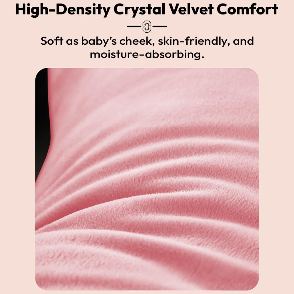 StarAndDaisy Pregnancy Pillow for Women/J Shape Body Pillow with 360° Full Body Support, Ergonomic & Comfortable Maternity Pillow for Pregnancy Sleeping
