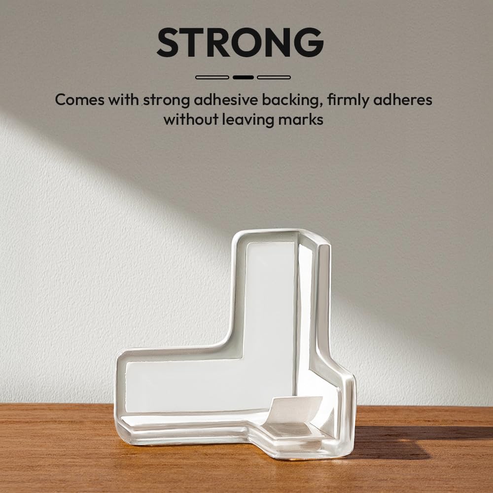 StarAndDaisy Baby Corner Protectors/Transparent Table Edge & Corner Guards/Soft Furniture Cushions for Child Safety for Tables, Desks, Cabinets – 10 Pack