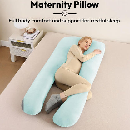 StarAndDaisy Pregnancy Pillow for Women/U Shape Body Pillow with 360° Full Body Support, Ergonomic & Comfortable Maternity Pillow for Pregnancy Sleeping