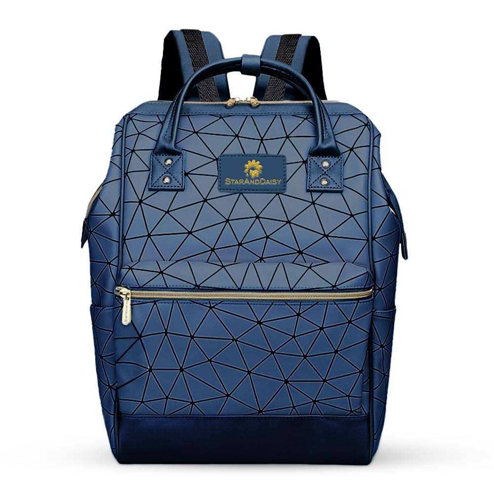 StarAndDaisy Diaper Bag/Backpacks for Mother- Maternity Bags for Baby with Multi Compartments, Stylish, Waterproof & Travel Friendly, Lightweight- (Blue)
