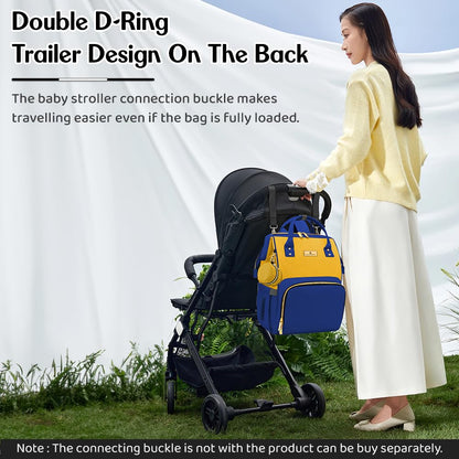 StarAndDaisy Baby Bag for Mothers Travel/Maternity Bag with 16 Multi-Purpose Pockets with Quick Access Diaper & Mobile Pocket/Diaper Bag for Baby