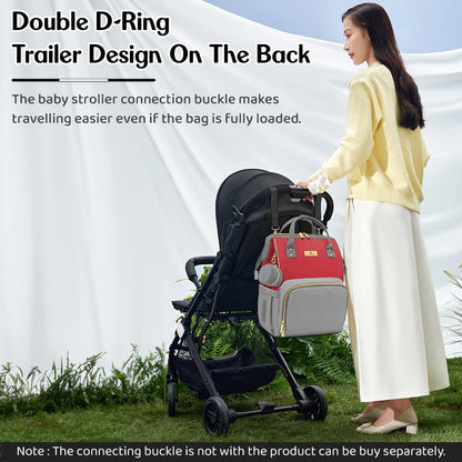 StarAndDaisy Baby Bag for Mothers Travel/Maternity Bag with 16 Multi-Purpose Pockets with Quick Access Diaper & Mobile Pocket/Diaper Bag for Baby