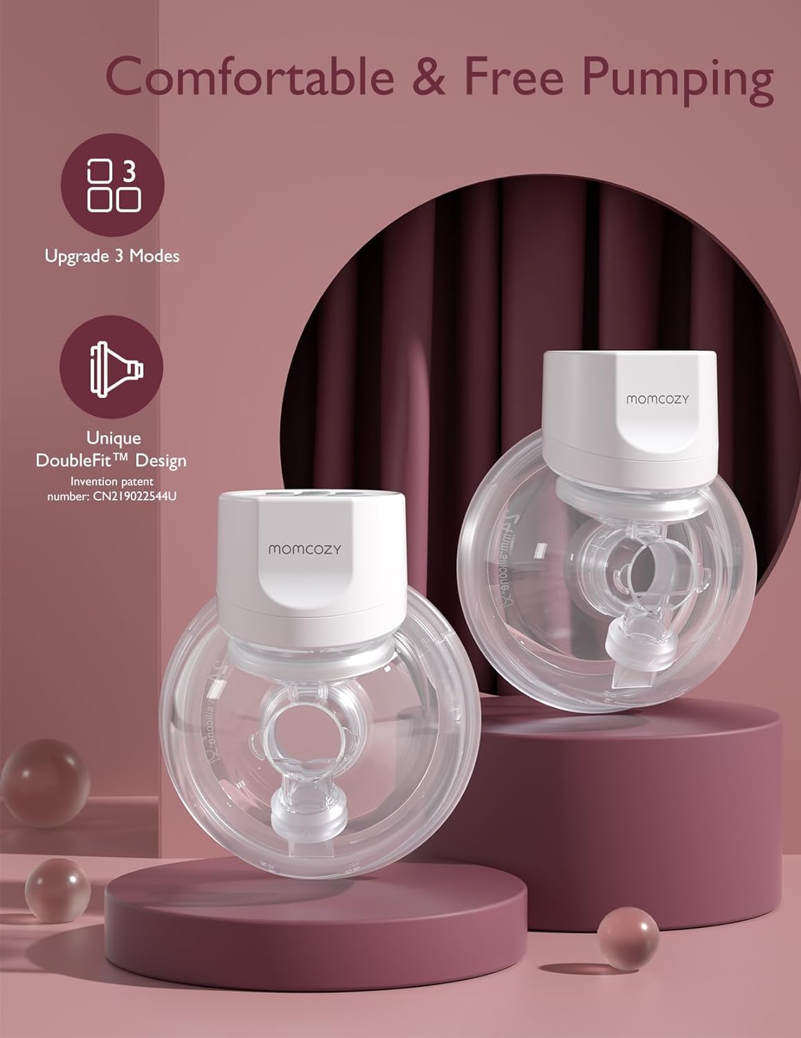 Momcozy Breast Pump S12 Pro Single White
