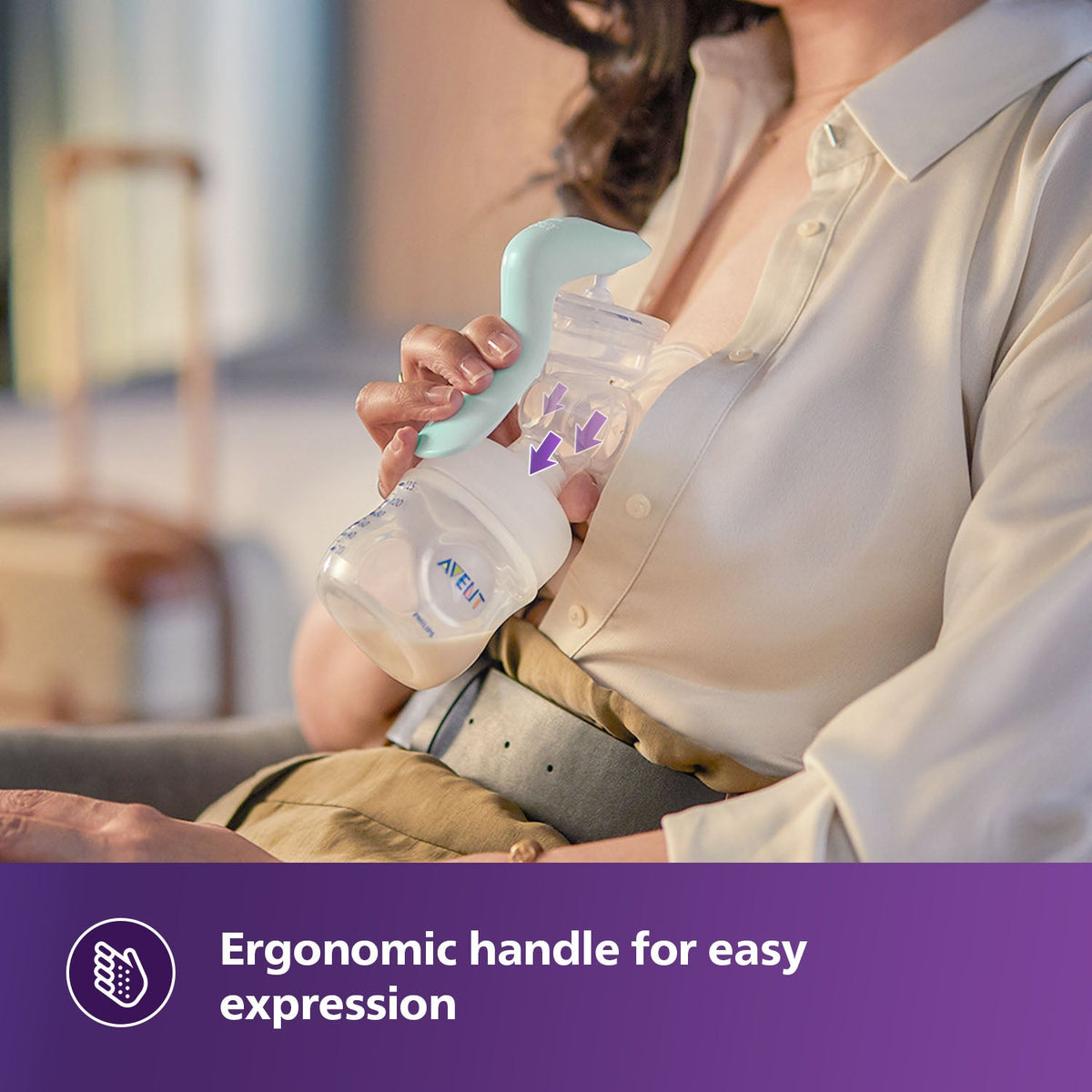 Comfort Manual Breast Pump [SCF417/20] [PHILIPS]