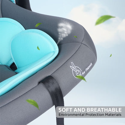 R for Rabbit Picaboo 4 In 1 Multipurpose Baby Carry Cot Cum Car Seat Blue Grey