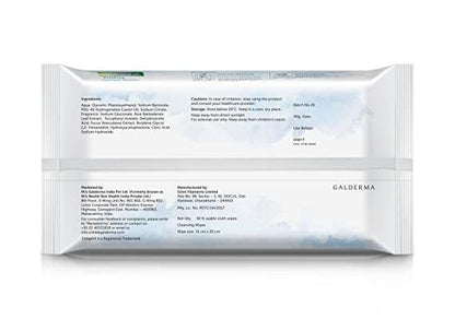 Cetaphil Baby Gentle Wipes 40's with Aloevera & Vitamin E, 10 hrs Moisturization