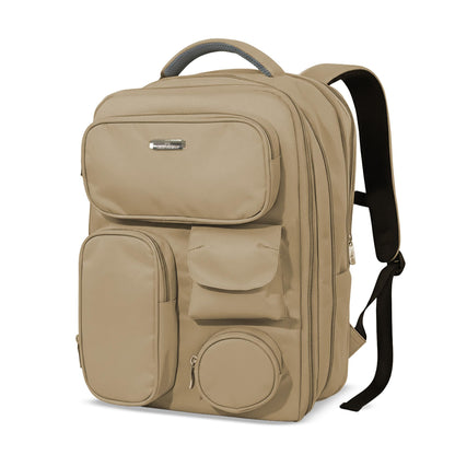 StarAndDaisy 3 in 1 Maternity Bag for Mothers–Spacious Multi-Compartment Diaper Bag for Mothers for Travel, Baby Bag for Mother Travel, Baby bag for Travelling with Insulated Bottle Pocket -Beige