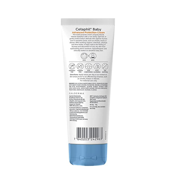 CETAPHIL BABY ADVANCED PROTECTION CREAM WITH ORGANIC CALENDULA 85gm