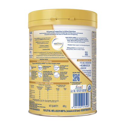 Nestle Nan Excella Pro 1 Powder (400 gram)