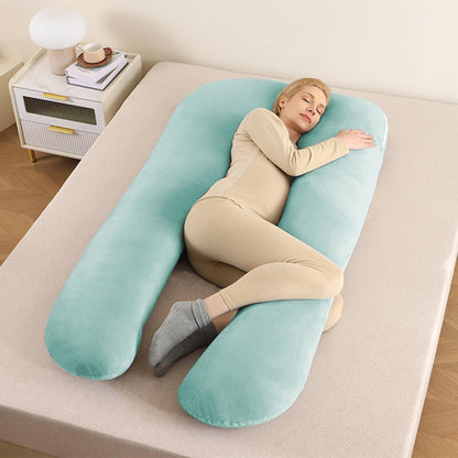 StarAndDaisy Pregnancy Pillow for Women/U Shape Body Pillow with 360° Full Body Support, Ergonomic & Comfortable Maternity Pillow for Pregnancy Sleeping