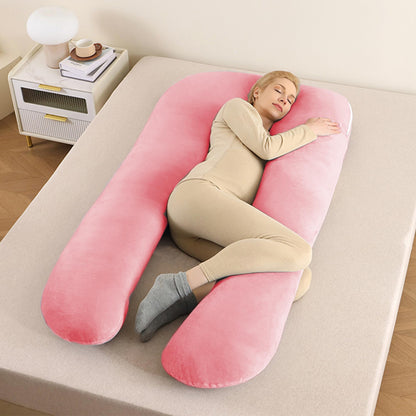 StarAndDaisy Pregnancy Pillow for Women/J Shape Body Pillow with 360° Full Body Support, Ergonomic & Comfortable Maternity Pillow for Pregnancy Sleeping