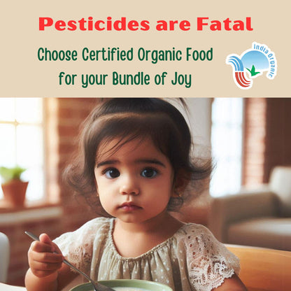 TummyFriendly Foods Certified Organic Health Mix for Kids. No Pesticides. 4 Packs, 100g Each.